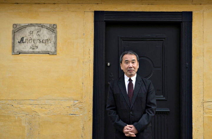 Japanese writer Haruki Murakami, laureate of Hans Christian Andersen Literature Award 2016, is seen outside H. C. Andersen's house in Odense, Denmark October 30, 2016. Scanpix Denmark/Henning Bagger/via REUTERS/File Photo ATTENTION EDITORS - THIS IMAGE WAS PROVIDED BY A THIRD PARTY. DENMARK OUT. NO COMMERCIAL OR EDITORIAL SALES IN DENMARK. NO COMMERCIAL SALES.