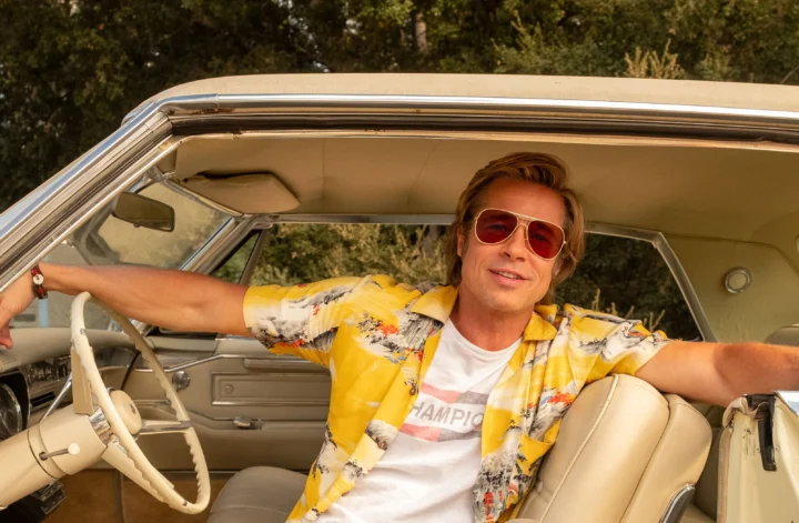 Brad Pitt in Once Upon a Time in Hollywood