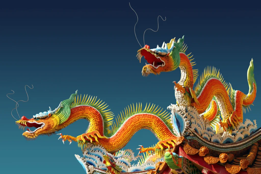 Dragons Depicted in Chinese Mythology