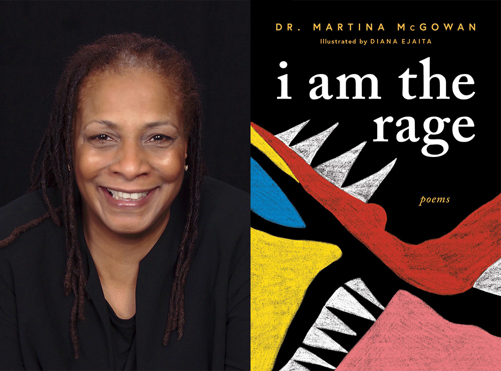 Must-Read Poetry Collections -I am The Rage A Black Poetry Collection by Martina McGowan