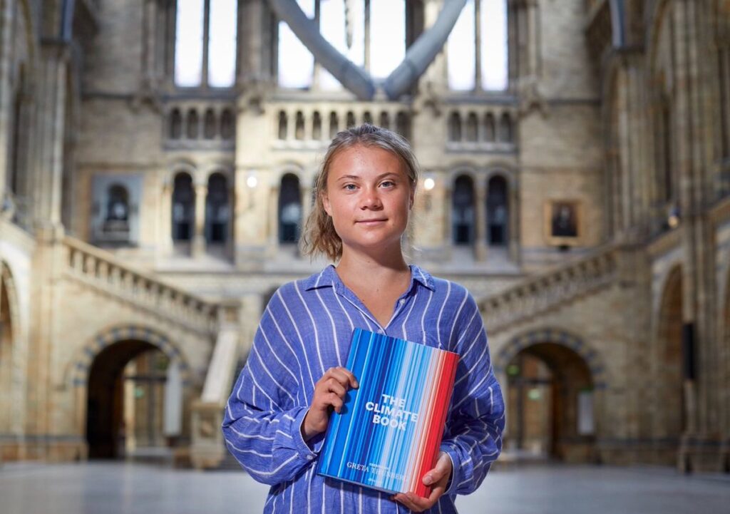 Anticipated Non-Fiction Books from 2023 - The Climate Book by Greta Thunberg