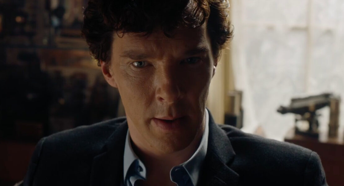 Benedict Cumberbatch as Sherlock Holmes in The Final Problem Episode