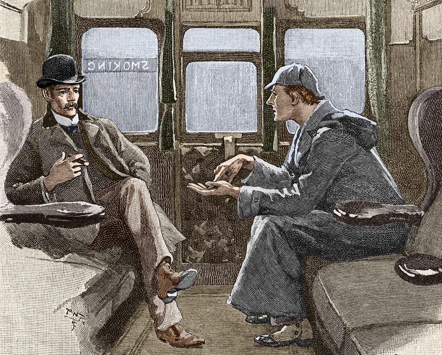 Sherlock Holmes and Dr John Watson in Victorian England
