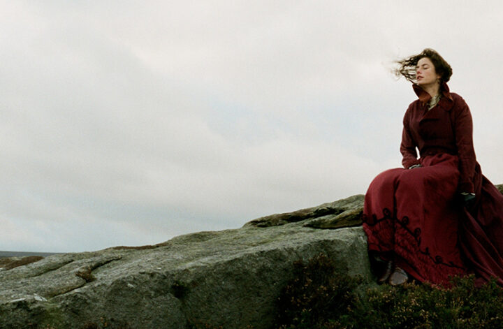 Kaya Scodelario as Catherine Earnshaw in Wuthering Heights movie, adapted from Emily Bronte's novel
