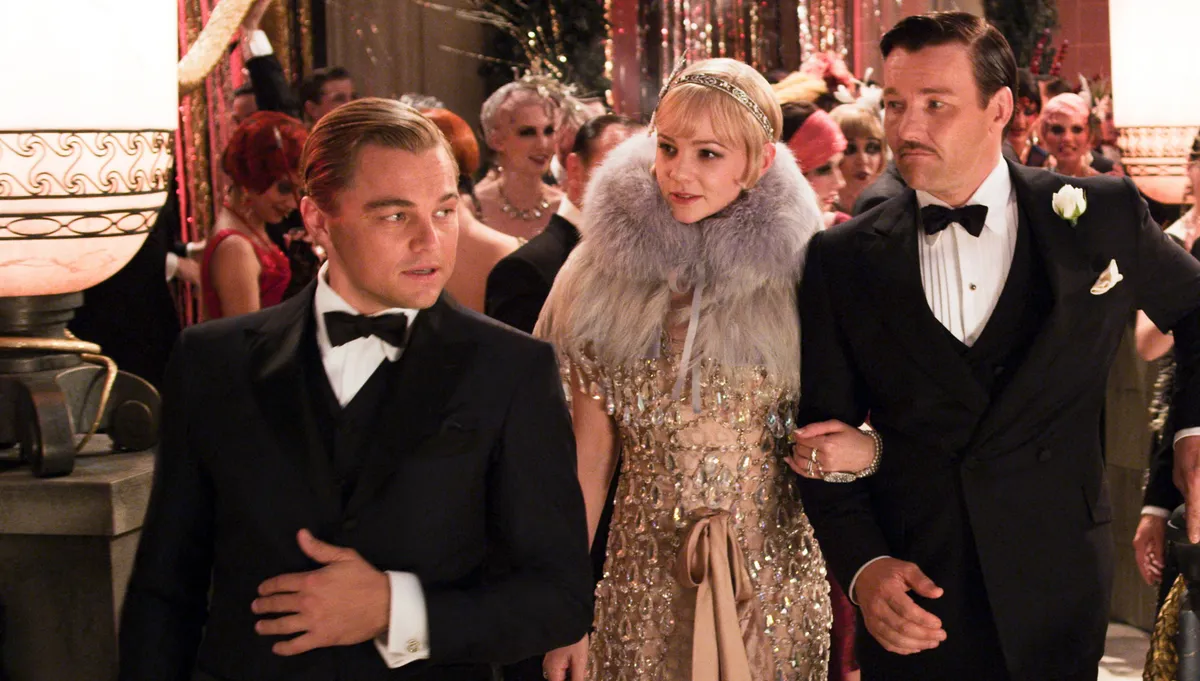 Leonardo DiCaprio, Carey Mulligan & Joel Edgerton in The Great Gatsby (2013)