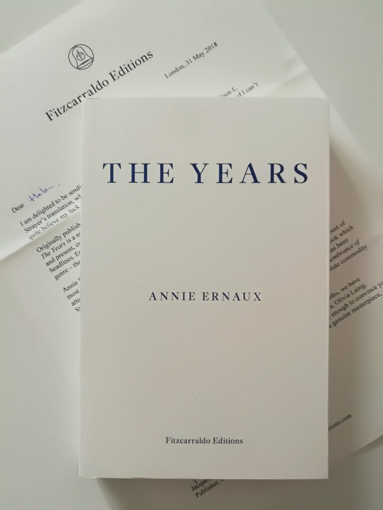 The Years by Annie Ernaux