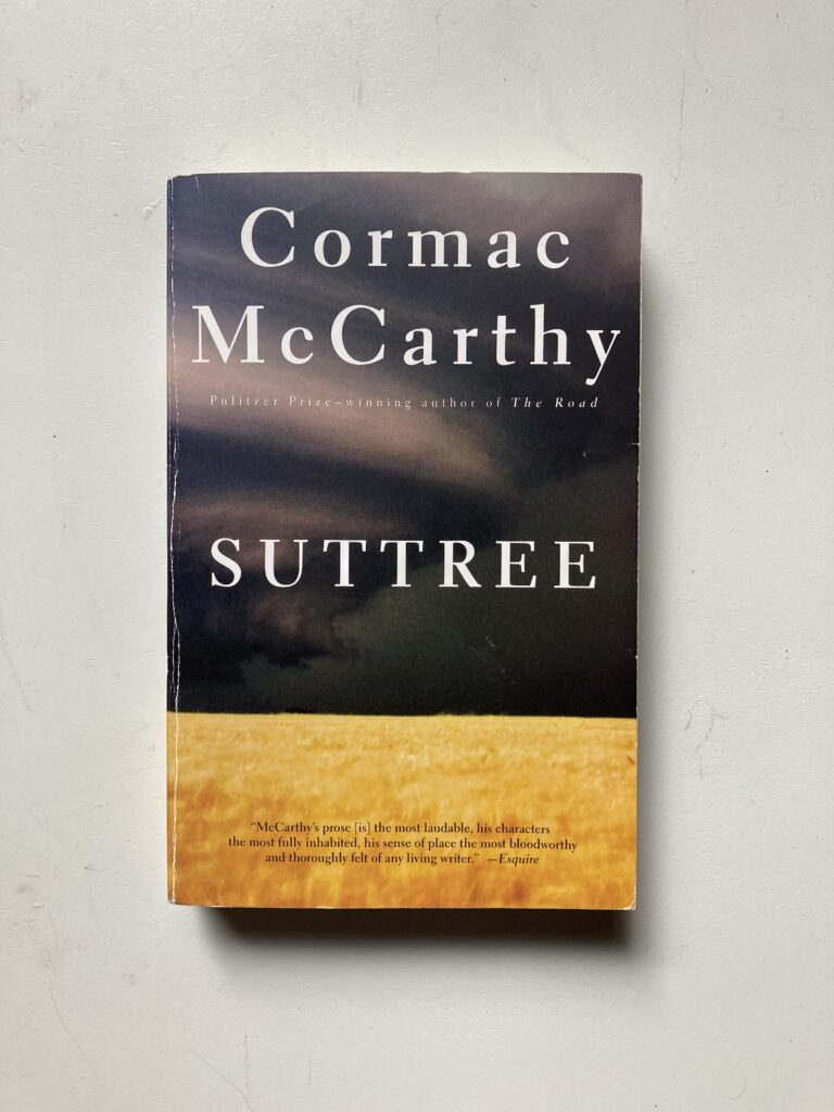 the best works of Cormac McCarthy: Suttree